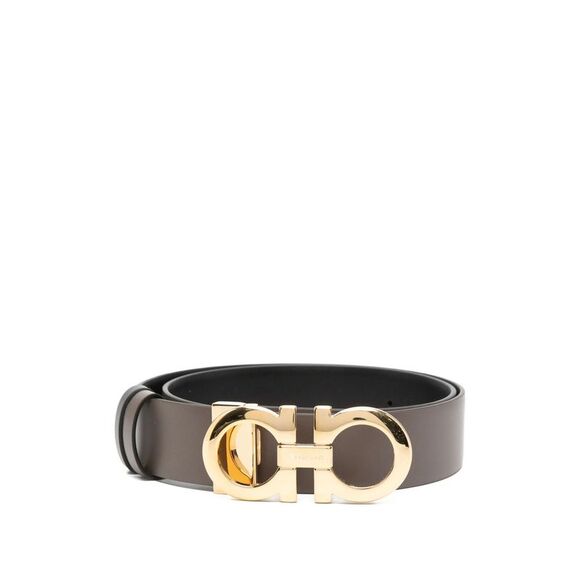 Ferragamo Grey Belts Men